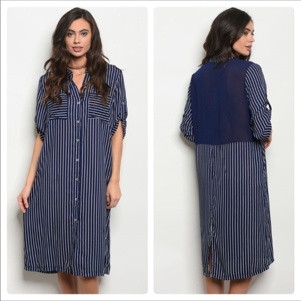 Leshop Shirt Dress - Picture 2 of 3